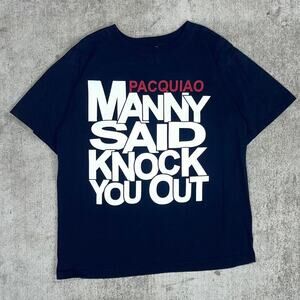 Medium - Vintage y2k manny pacquiao t-shirt